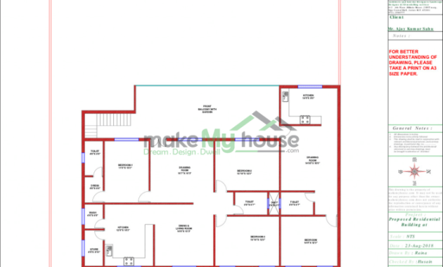 Desain rumah type 72