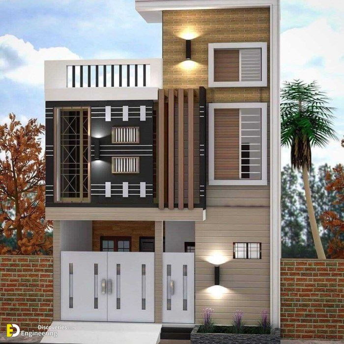 Desain rumah tampak depan terbaru