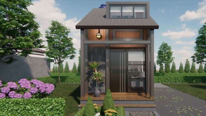 Desain rumah ukuran 3 x 6