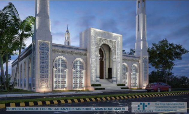 Desain rumah seperti masjid