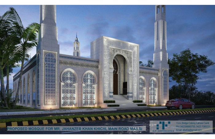 Desain rumah seperti masjid