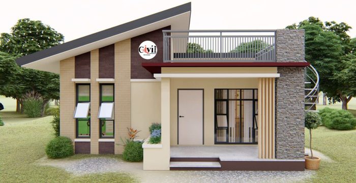 Desain rumah type 27 72