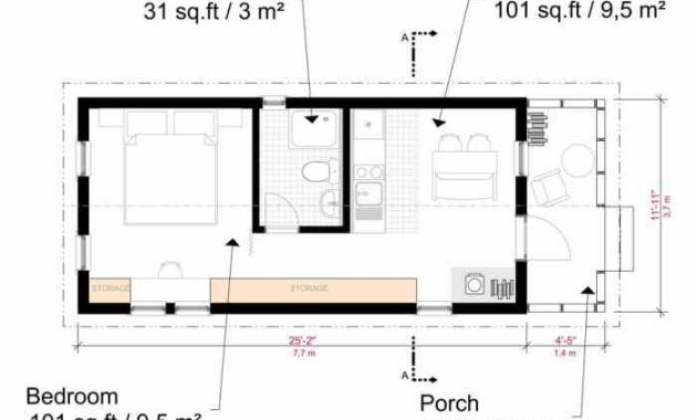 Desain rumah sederhana satu kamar