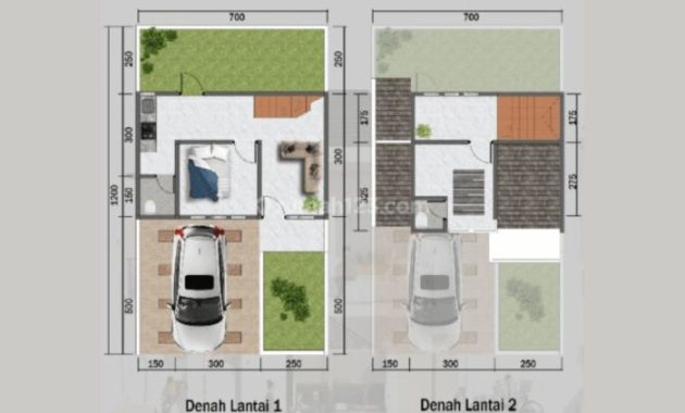 Desain rumah type 52