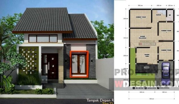 Desain Rumah Minimalis Type 7×12 Panduan Lengkap