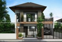 Desain rumah sederhana 2 lantai type 36