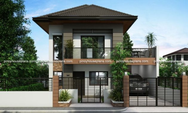 Desain rumah sederhana 2 lantai type 36