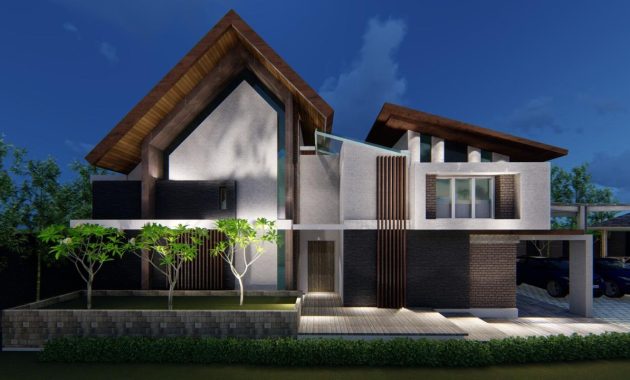 Desain Rumah Tropis Minimalis Sederhana