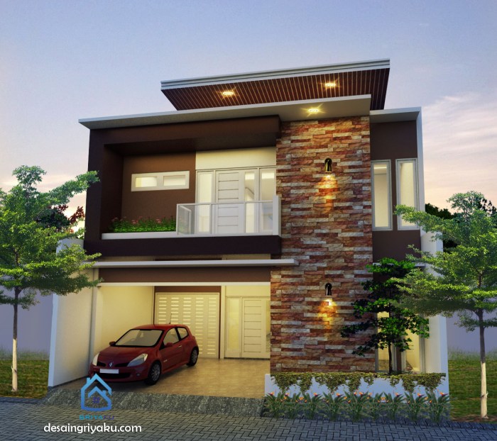 Desain rumah ukuran 12 x 15