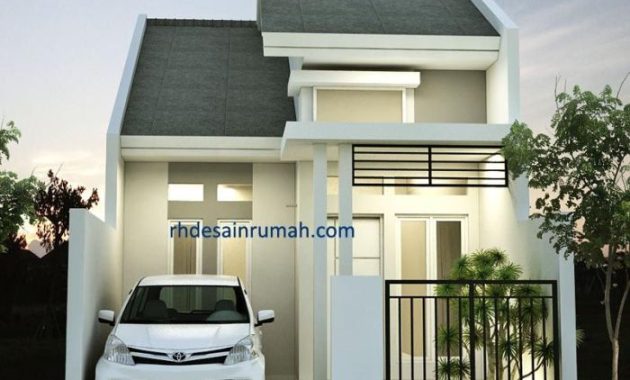 Desain Rumah Minimalis Ukuran 5×12 Meter