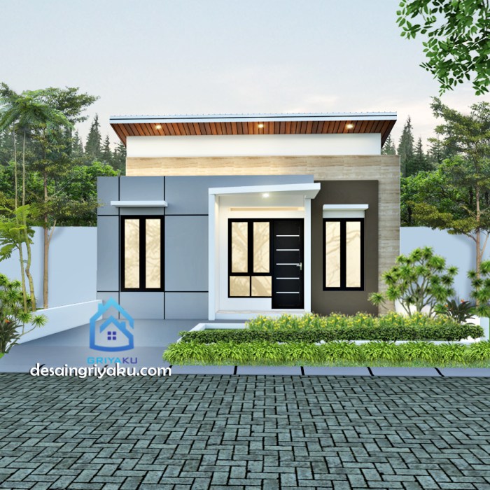 Desain rumah type 45 72