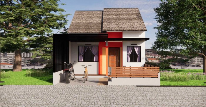 Desain rumah type 27 72