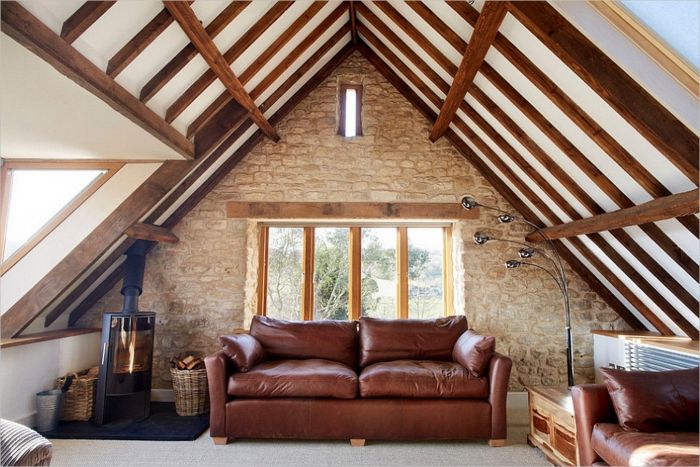 Attic room ideas living design rooms brick loft into wall timeless miss contemporary adorable exposed shouldn furnishing credit white black