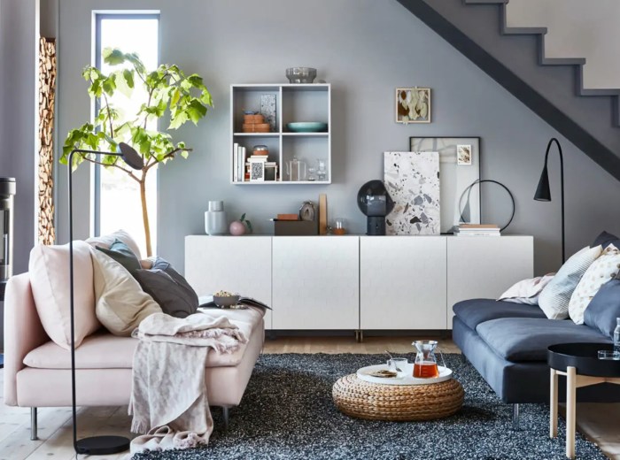 Ikea ideas small living room layout apartment space credit