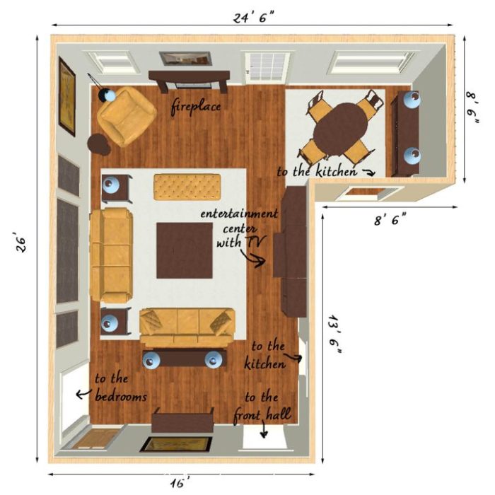 Kleines wohnzimmer planen